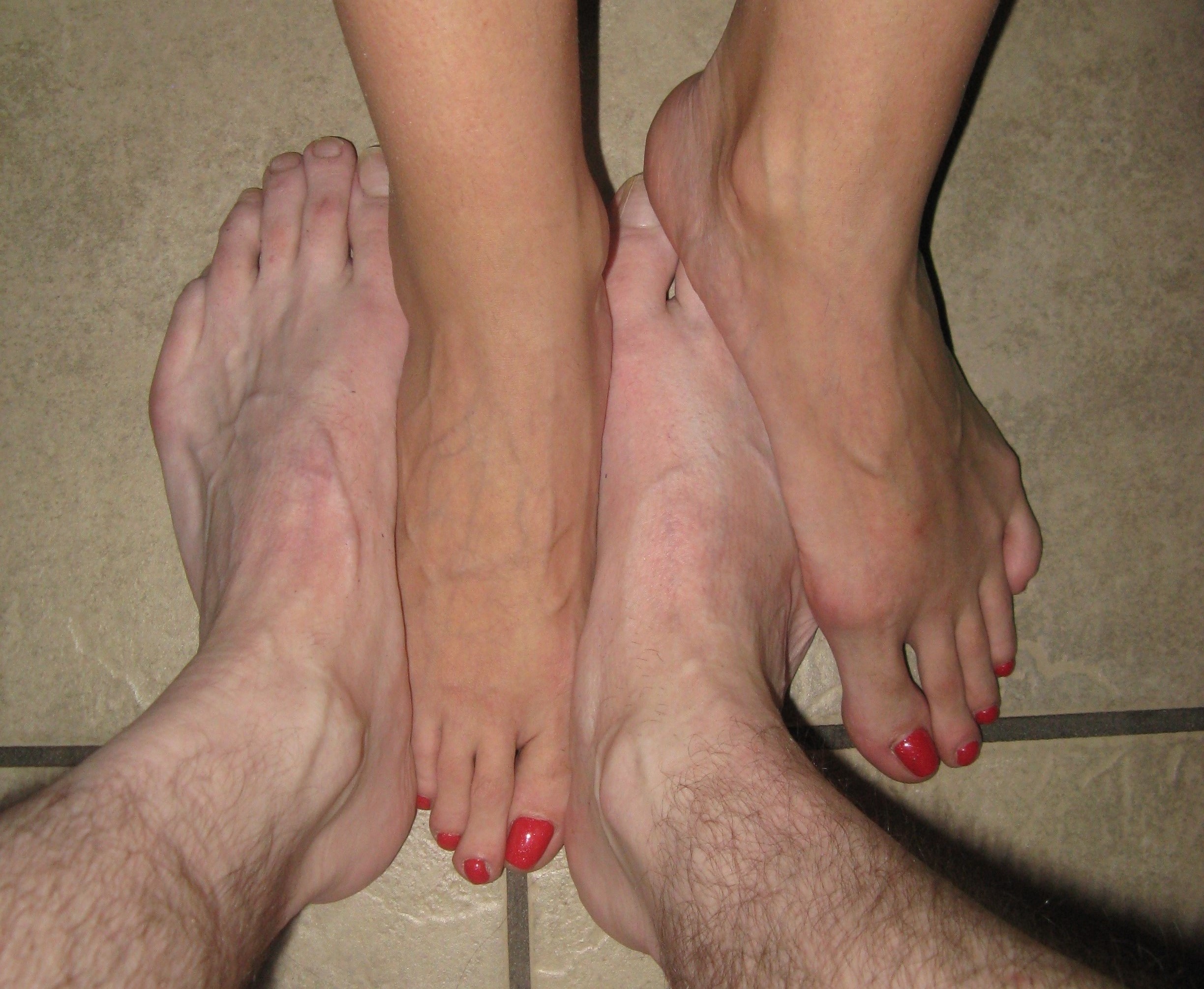 playing footsies with my new teen neighbor girls feet
