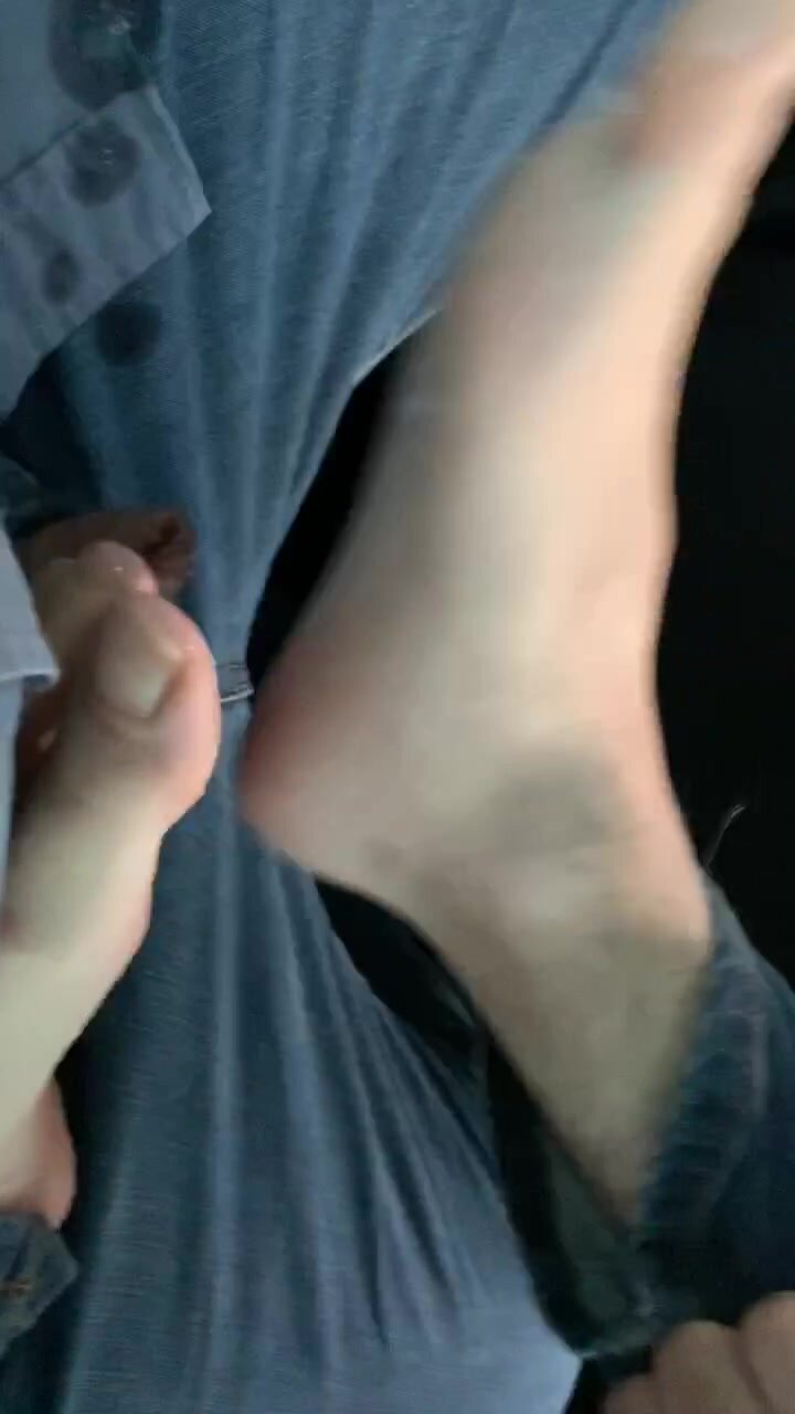 Soles feet cum