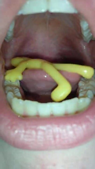 Swallowing down a yellow man