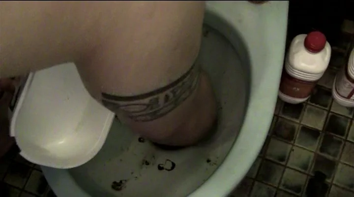 Cleaning Dirty Men's toilet - gay scat porn at ThisVid tube