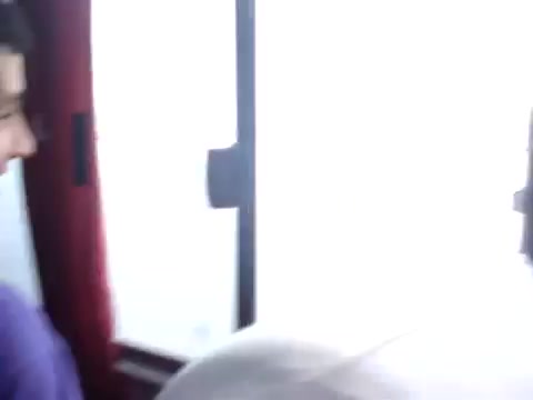 pissing through the window