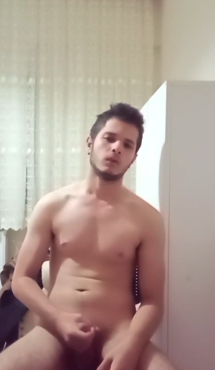 Cute Turkish guy with huge cock
