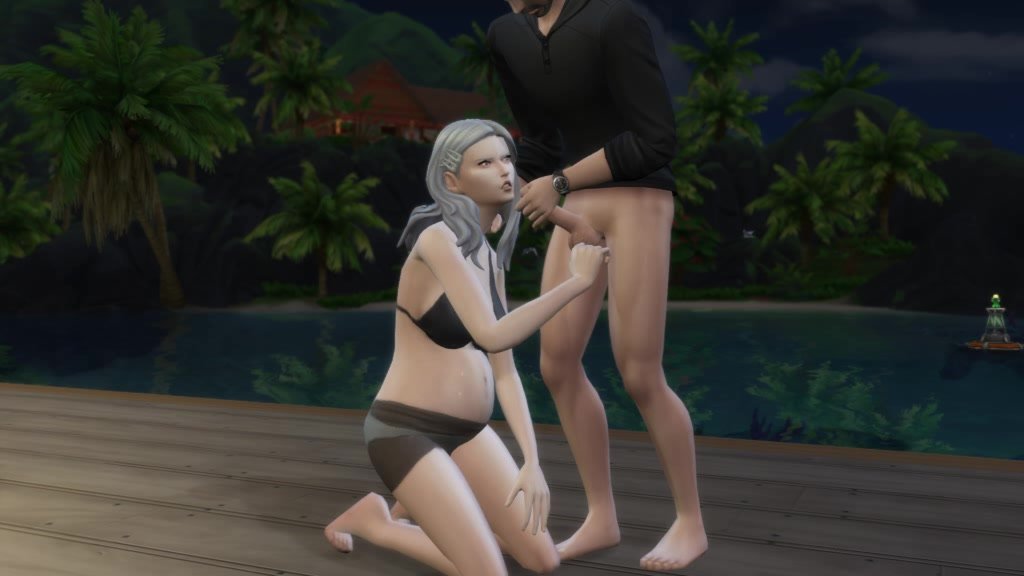 Never stop until her stomach was emptied (Sims 4)
