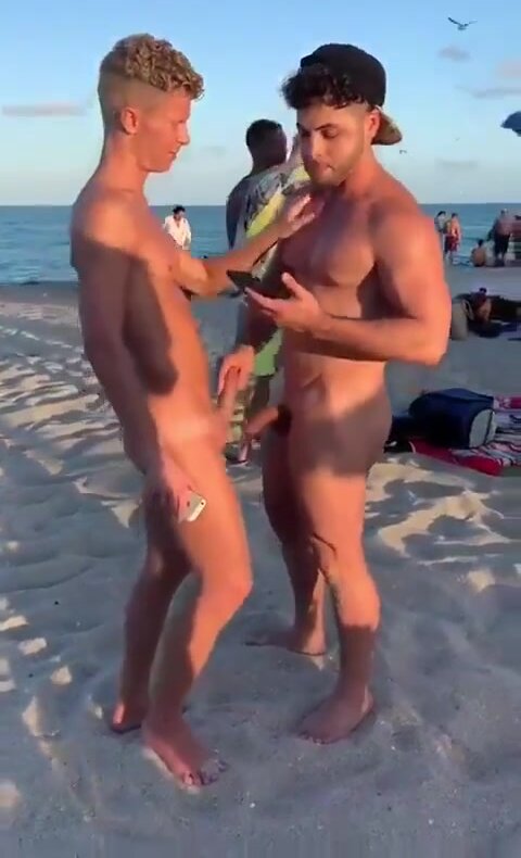 public jerking on nudist beach