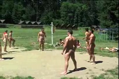 Naked Volleyball