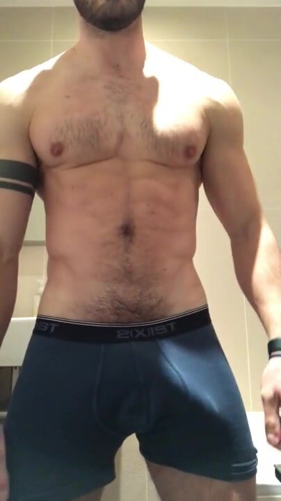 Nice bulge and ass
