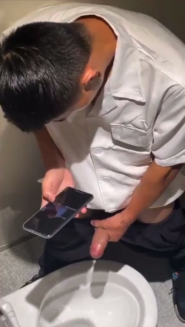 Asian toilet  Jerk Off