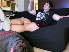 Ignored  faggot foot stool : (preview)