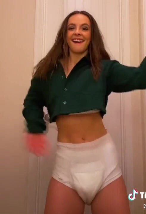 diaper girl dancing