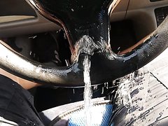 Desperate car pee - video 2