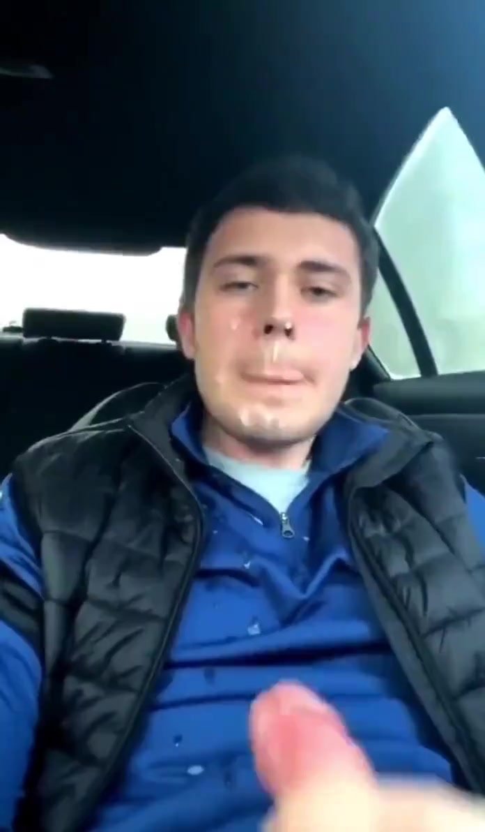 Cum in his own mouth