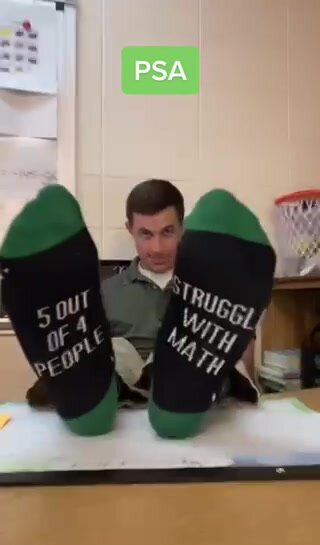 teacher’s socks