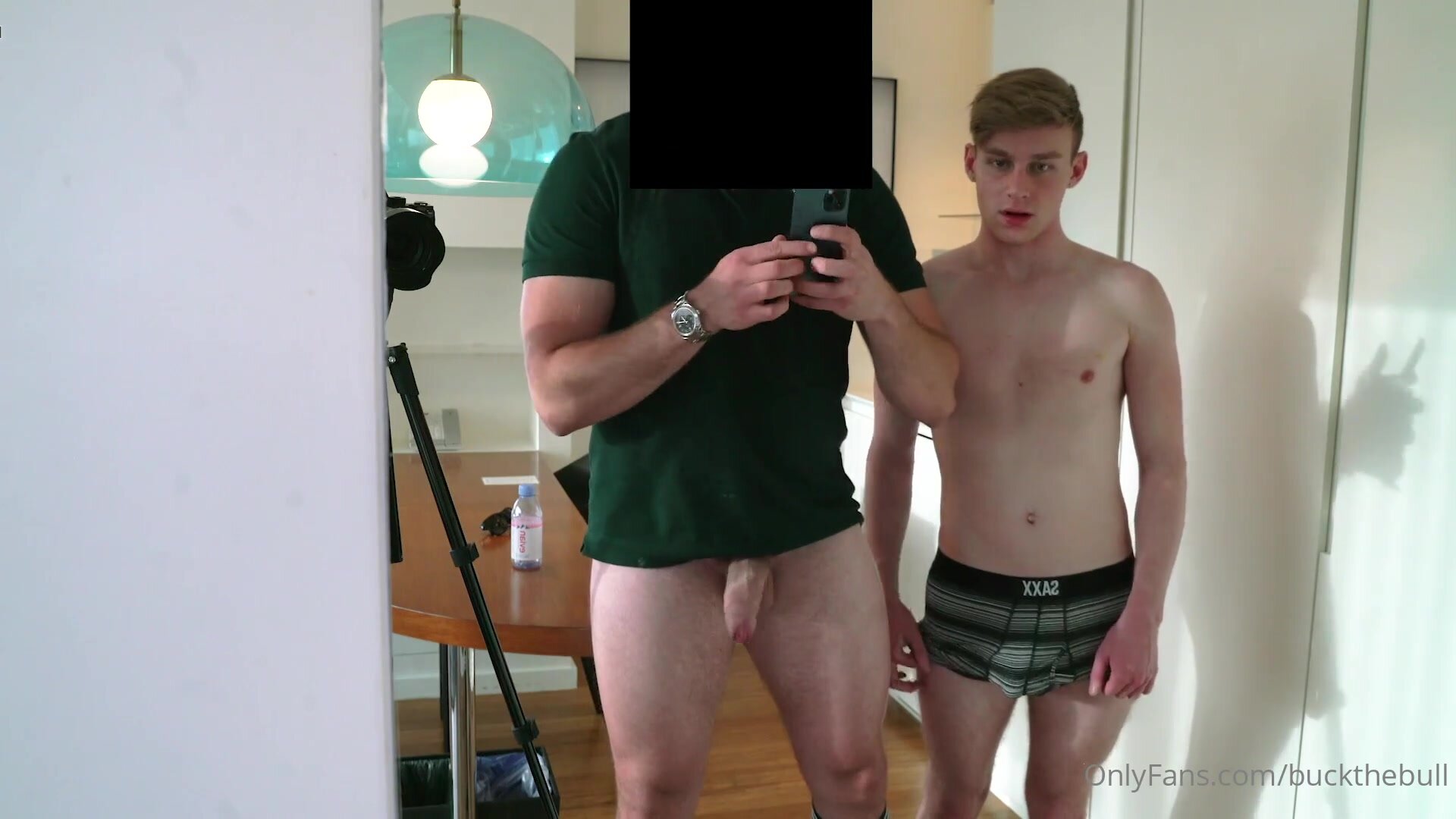 Muscle master and faggot