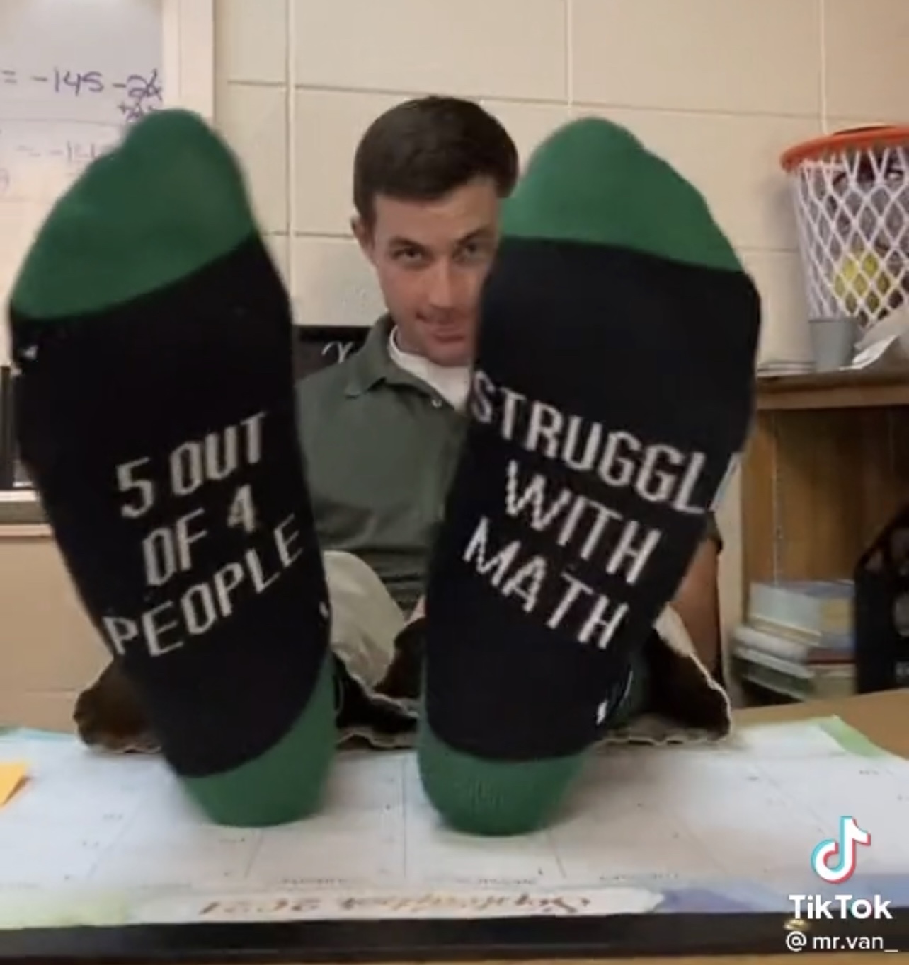 jock teacher’s big feet