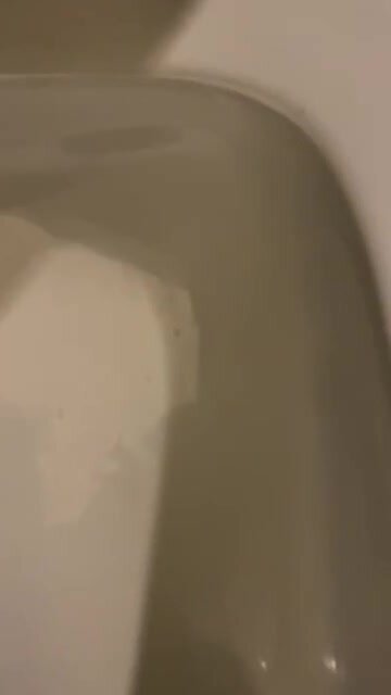 Gum in the urinal 1