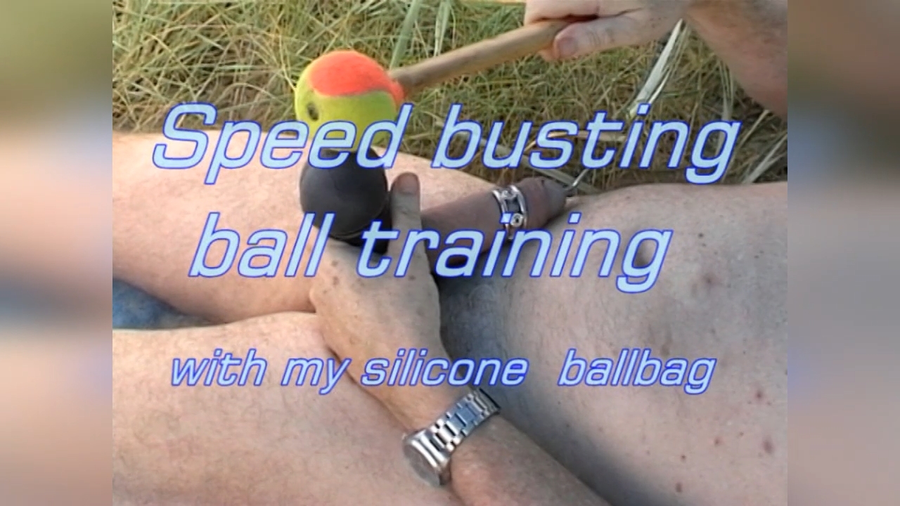CBT Louis is giving his balls speedbusting training