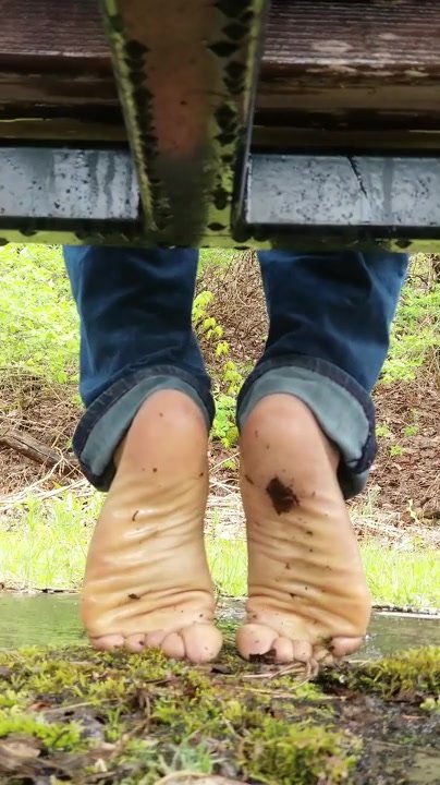 Barefoot  in the Rain