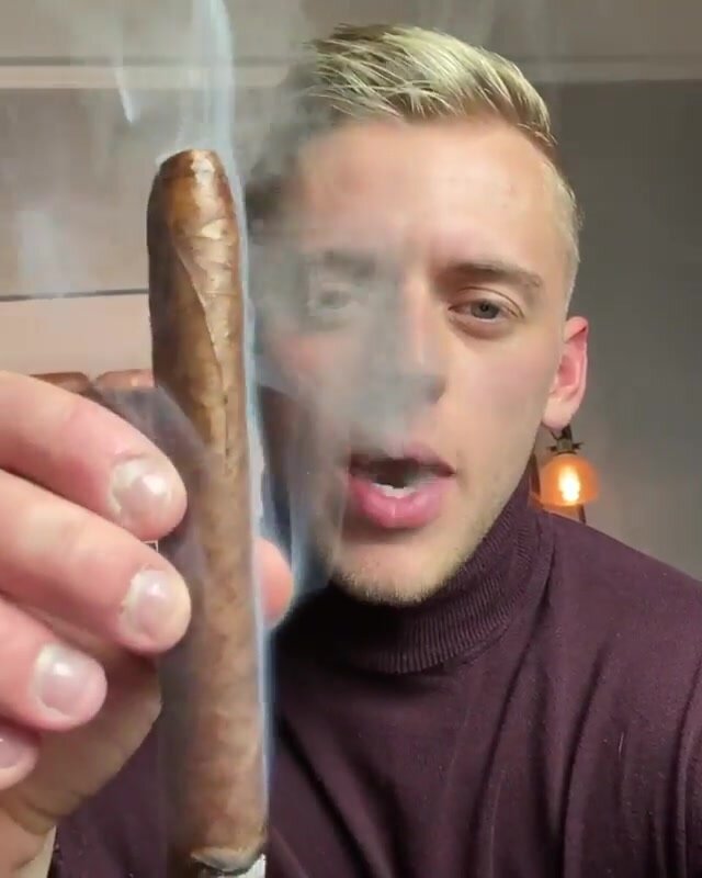 Blond Cigar Boy