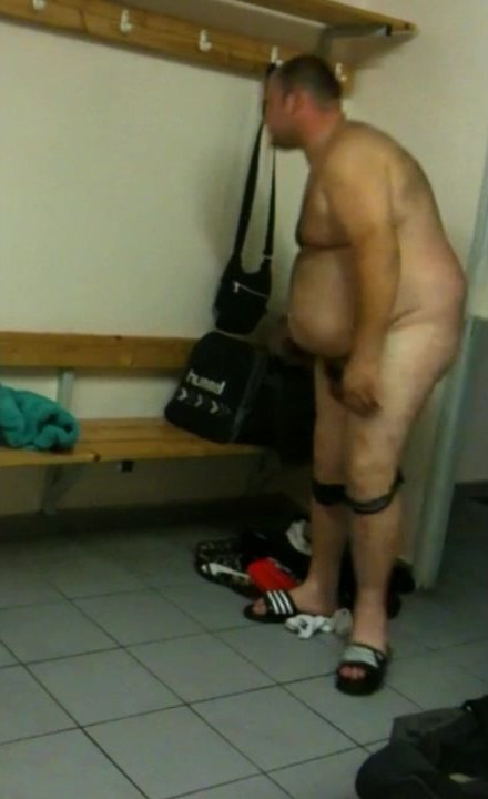 Nice chubby in locker room