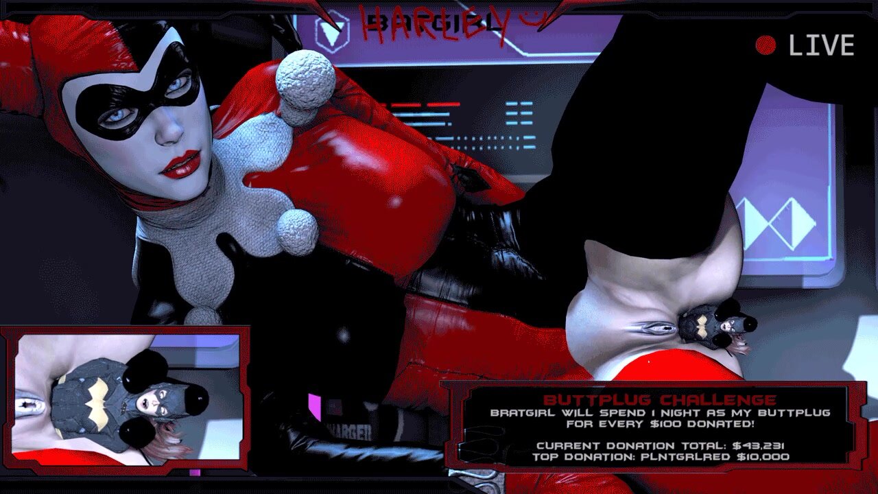 1280px x 720px - Anal vore: Batgirl's stream hijacked (AV) - ThisVid.com