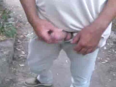 CAUGHT Mexican Guy Jerking Off in Park