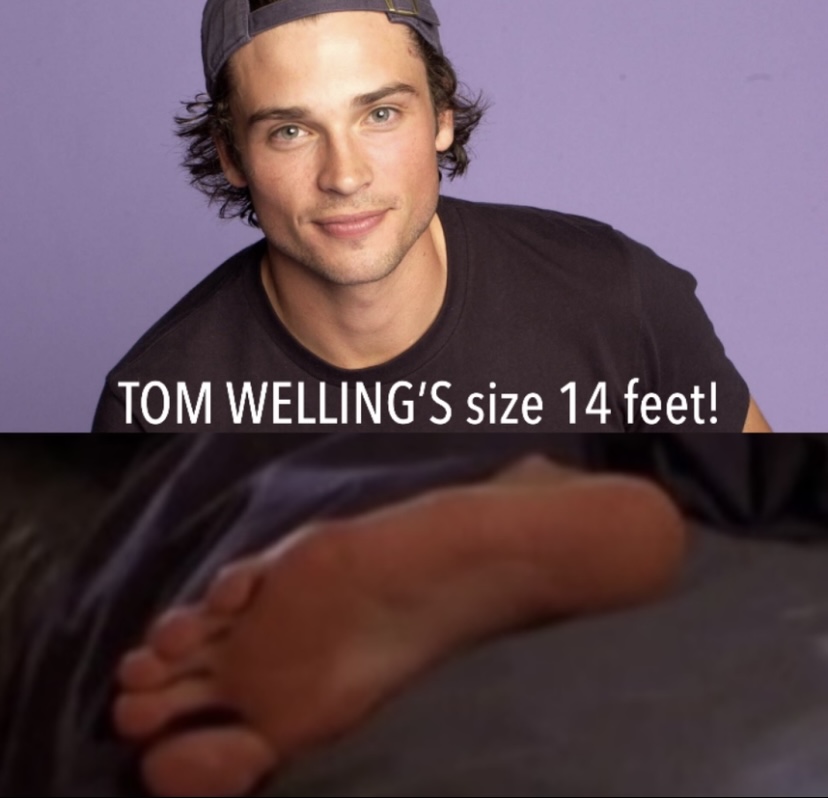 Tom wellings size 14 feet