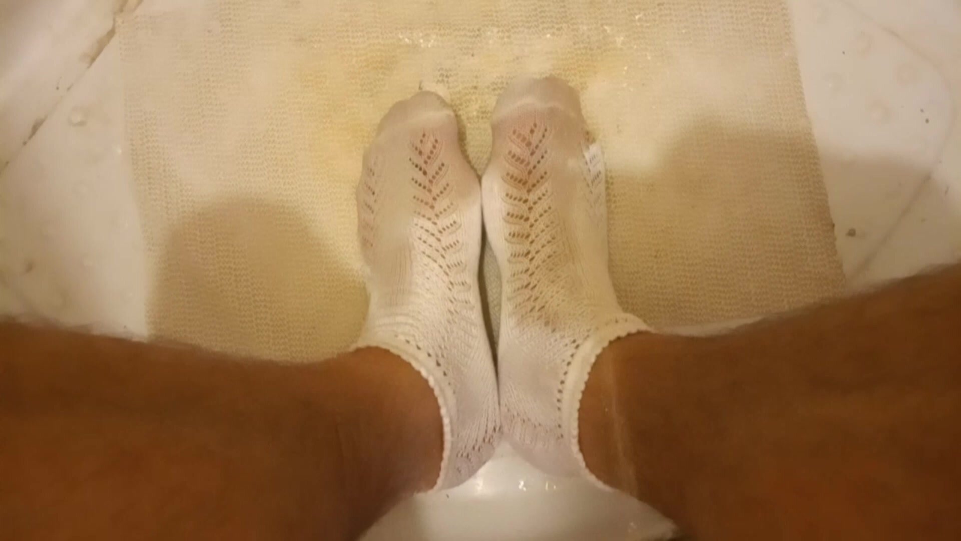 pee on socks