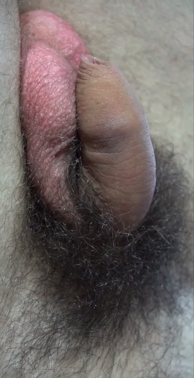Hot Penis Foreskin Play Close up