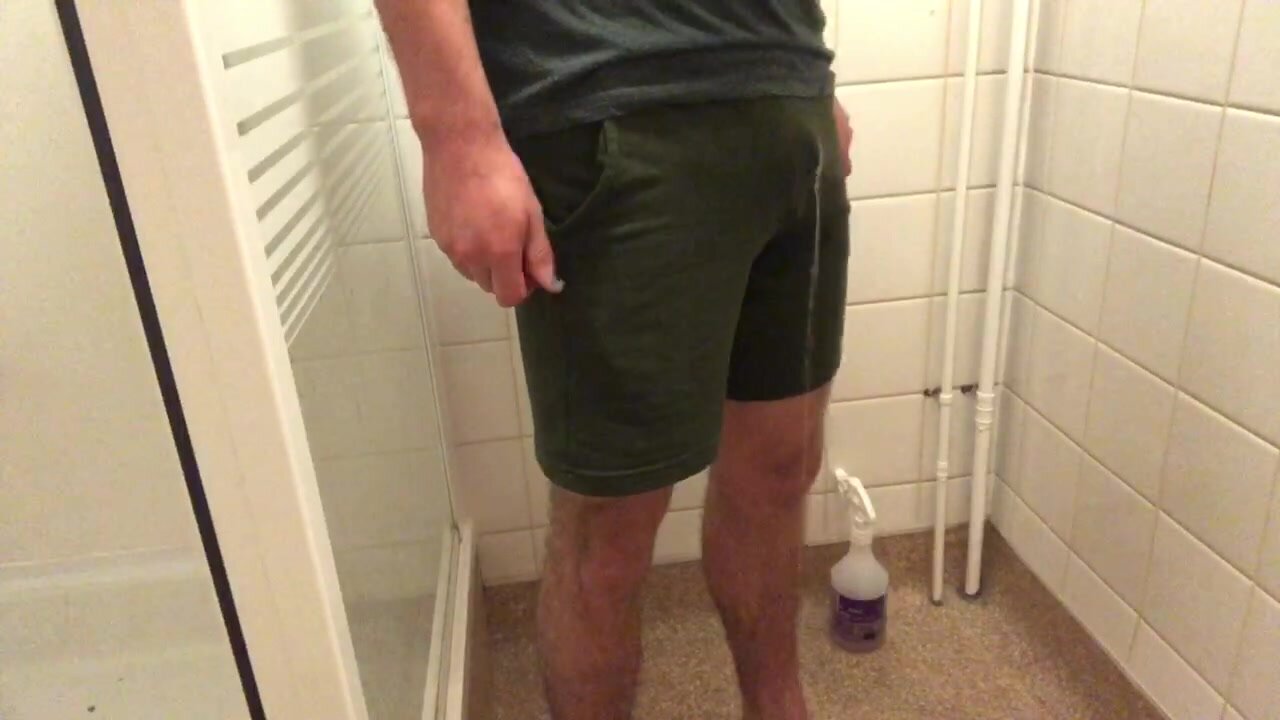 Piss and soft shit in shorts and boxers