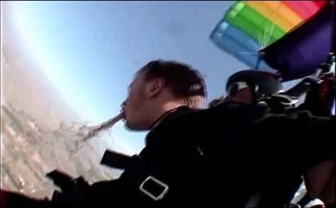 Skydiving Sick Up
