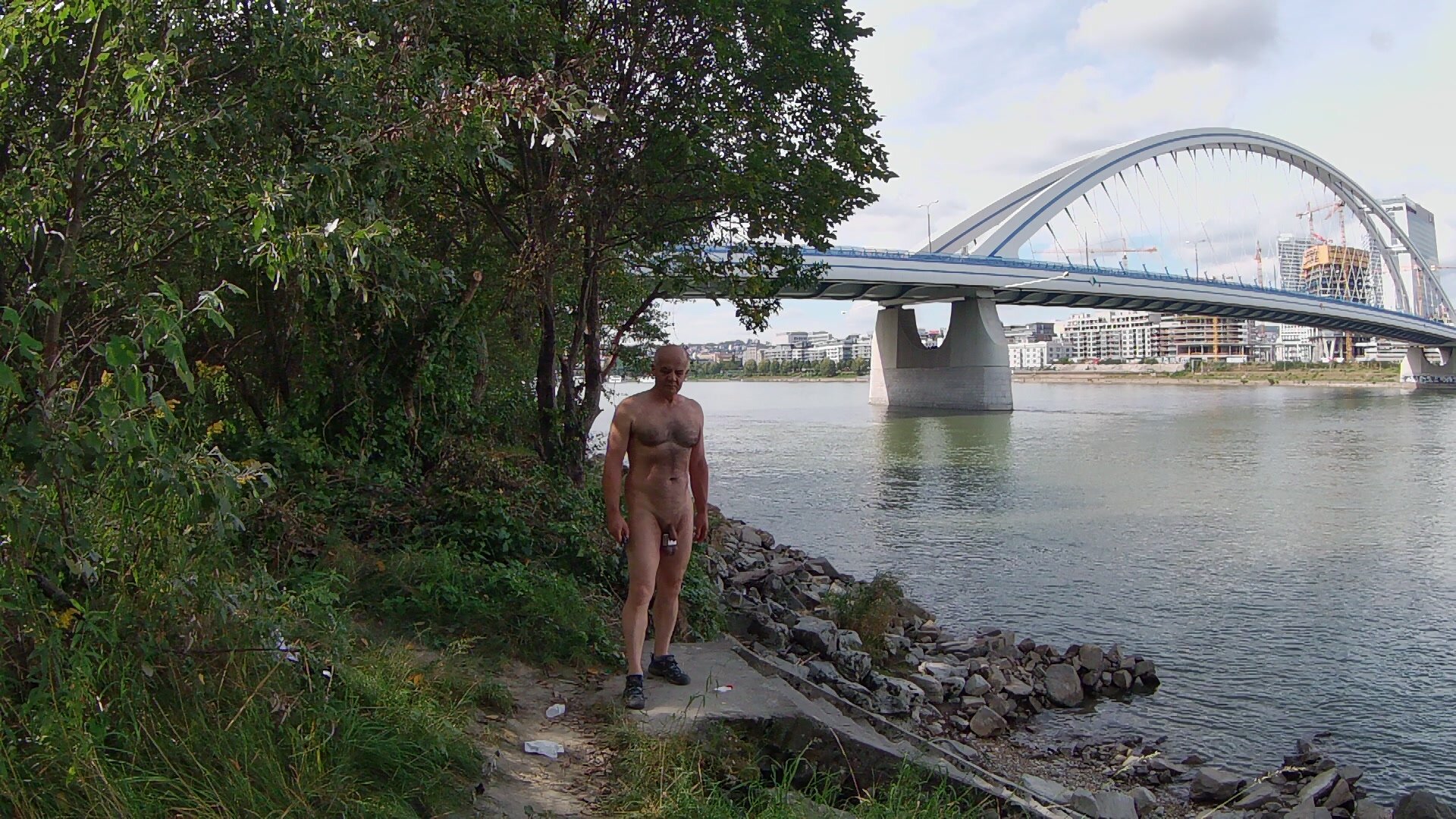 Naked under the bridge
