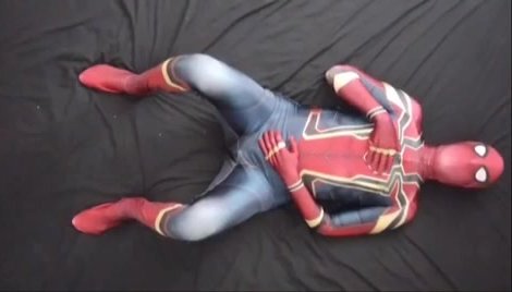 Spidey in Bed