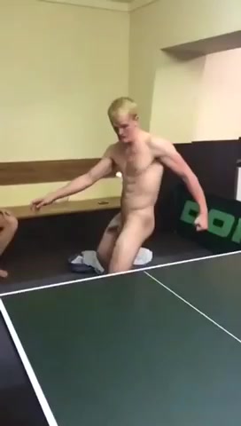 Playing Ping Pong With His Long Dong