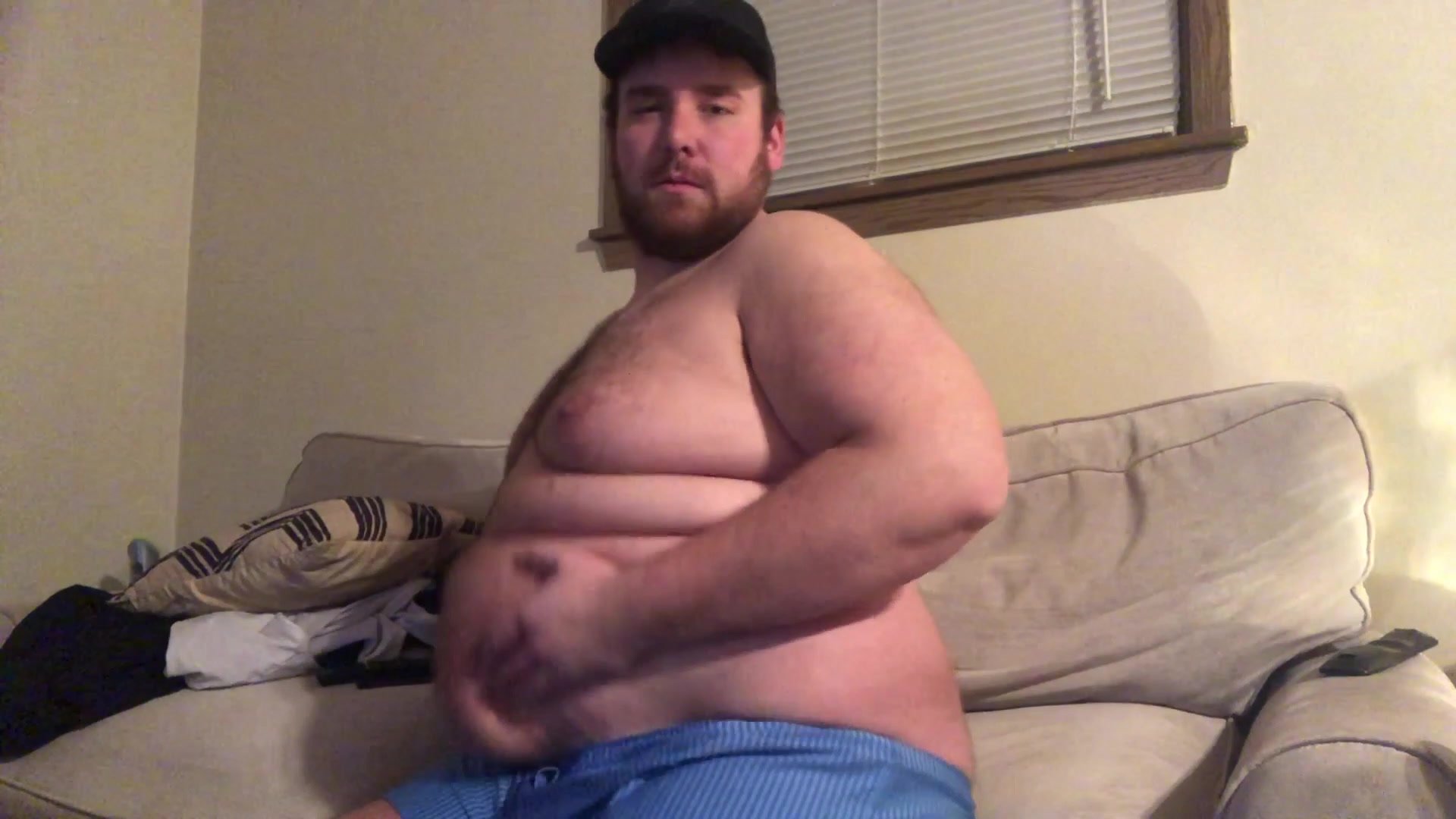 obese guy eats pizza and talks gains