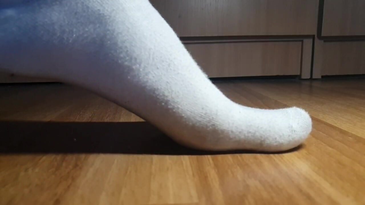 giant sock stomp (slow motion)