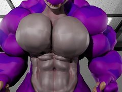 Alex Raptor, Hyper Muscle Cock Growth Potion Animation