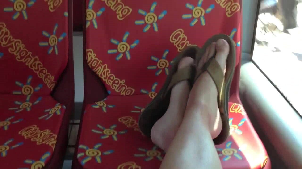 Royal Feet on the Bus