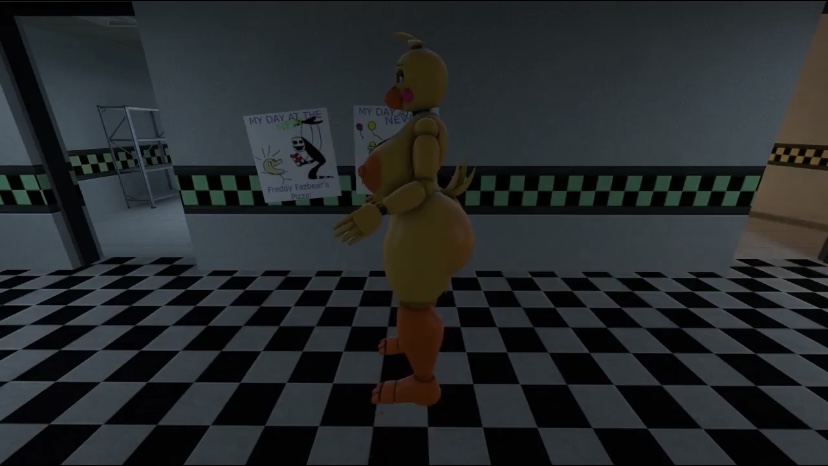 Toy Chica farting