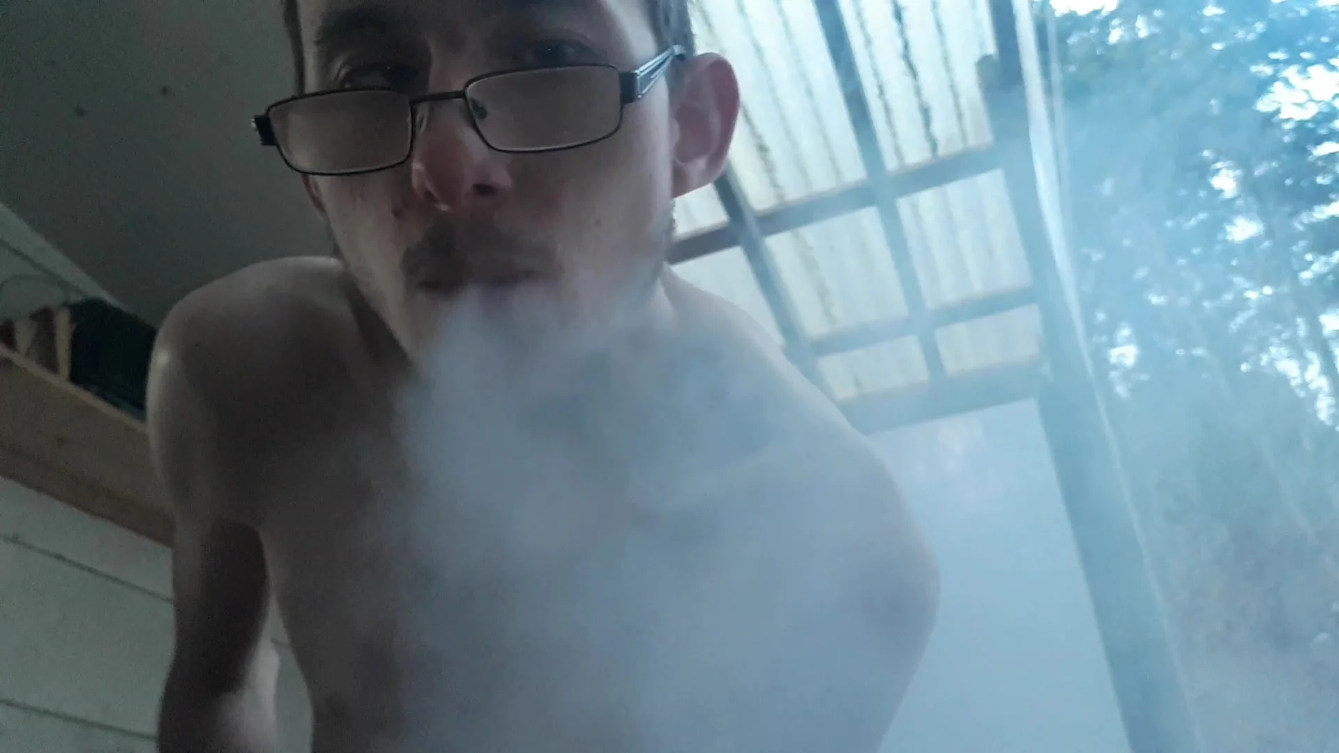 Smoking And Jerking Naked ThisVidcom