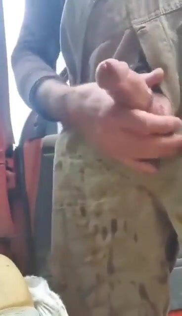 Workers precum to thick spunk