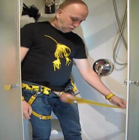 Piss Condom with my new Piss Shower T'S  2019