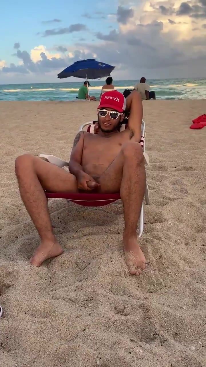 Jerking on the Beach