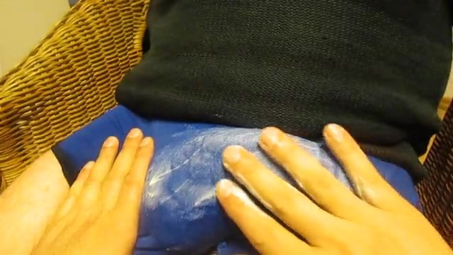 Blue pants