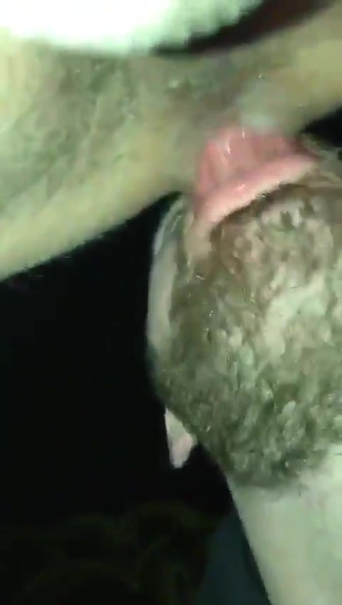 Licking Cum out of Sloppy Hole
