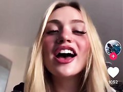 Sexy girl burping - video 4