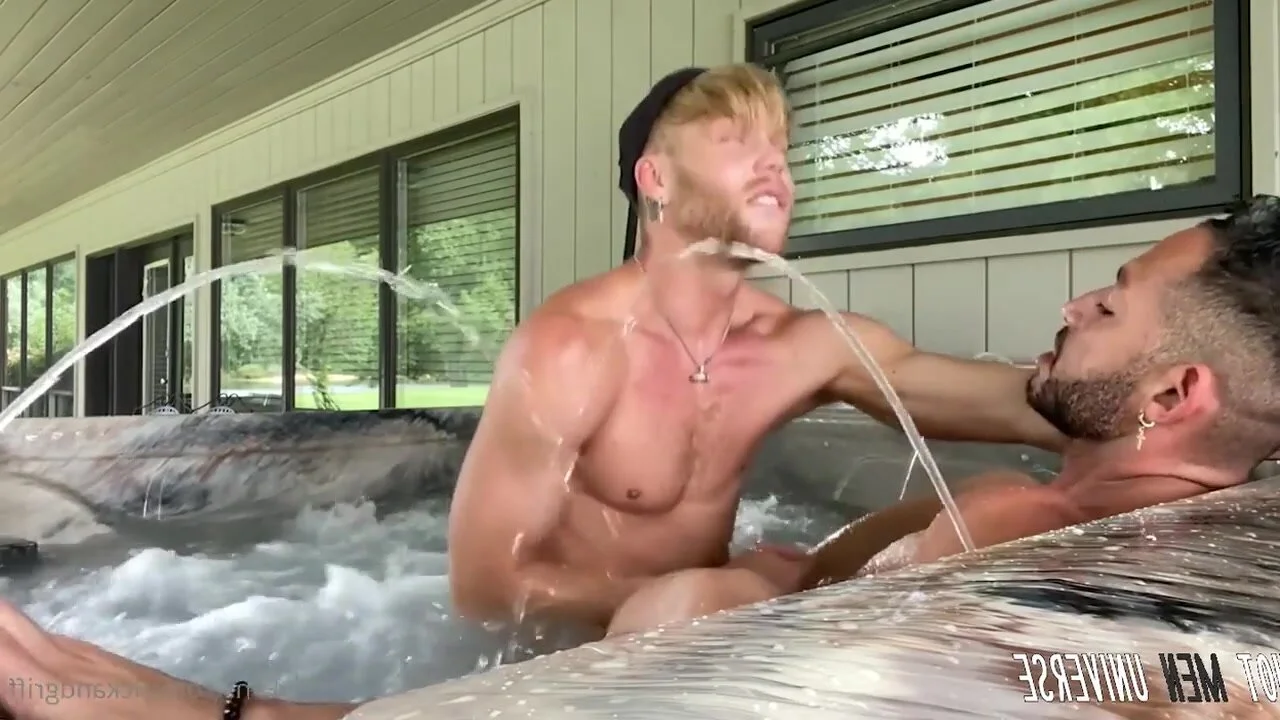 homemade back yard hot tub porn