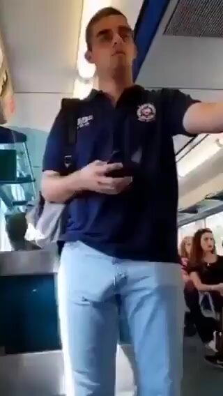 hot guy in train