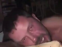Fag gets Facebusting by feet