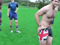 player naked on the field