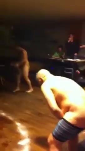 rugby men naked in the bar